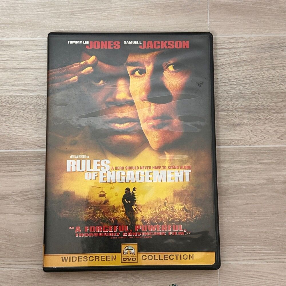 Rules of Engagement DVD 2000 Widescreen Samuel L. Jackson Tommy Lee Jones